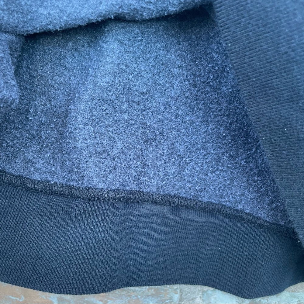 Champion Spellout Hoodie Blue Ombre Dip Dye Reverse Weave Embroidered Sweatshirt - Picture 12 of 14